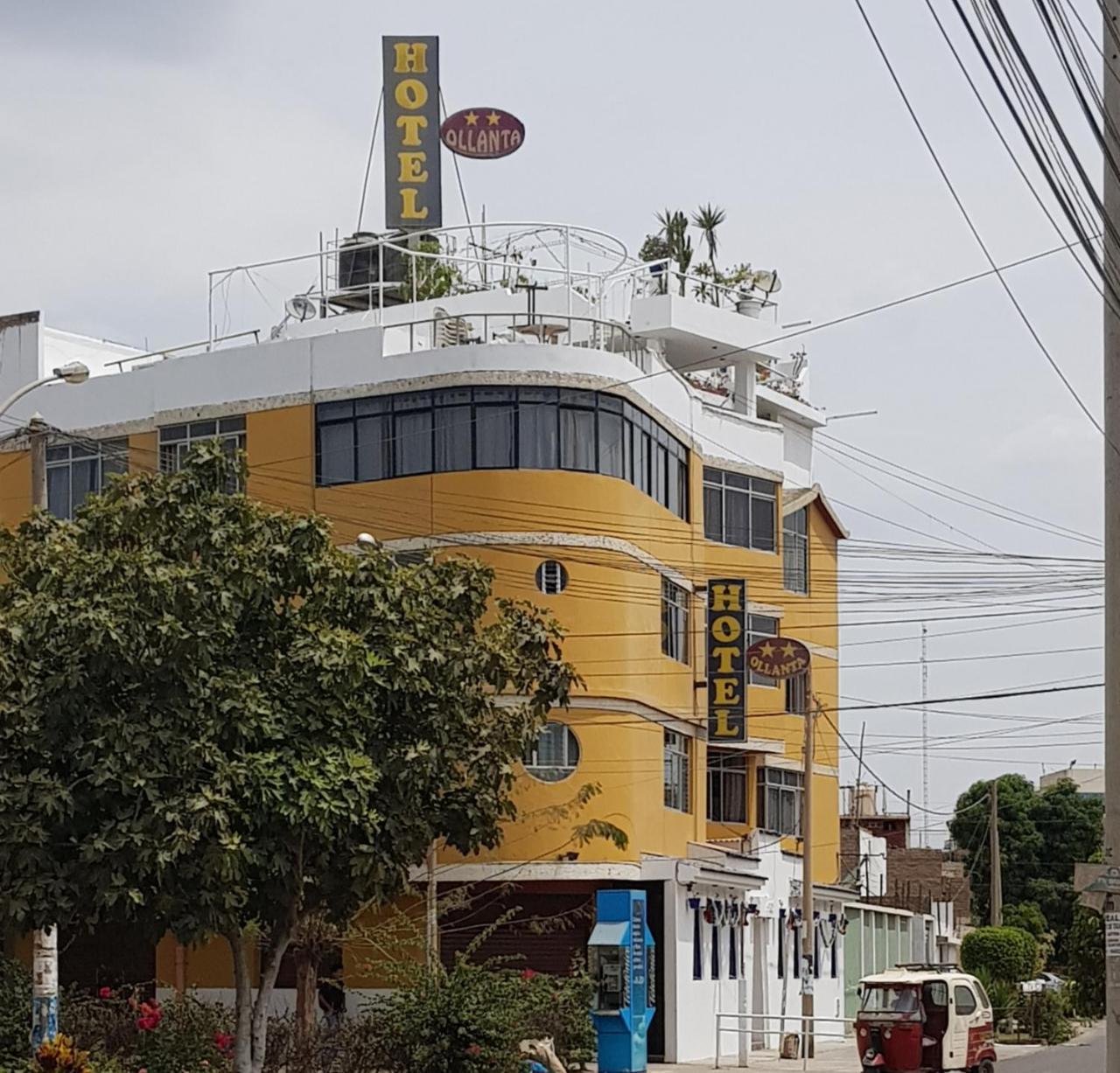 Hotel Ollanta Ica Exteriör bild